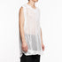 818KNM6-WHITE / メッシュシームドベスト - JULIUS